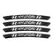AWE-HYUNDAI-01, 4PCS 3D Wheel Hub Stickers Decorative Stickers, Aluminum Alloy Material for All HYUNDAI Models Accessories