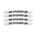AWE-HYUNDAI-01, 4PCS 3D Wheel Hub Stickers Decorative Stickers, Aluminum Alloy Material for All HYUNDAI Models Accessories
