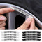 AWE-INFINITI-01, 4PCS 3D Wheel Hub Stickers Decorative Stickers, Aluminum Alloy Material for All INFINITI Models Accessories