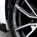AWE-INFINITI-01, 4PCS 3D Wheel Hub Stickers Decorative Stickers, Aluminum Alloy Material for All INFINITI Models Accessories