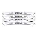AWE-JAGUAR-01, 4PCS 3D Wheel Hub Stickers Decorative Stickers, Aluminum Alloy Material for All JAGUAR Models Accessories