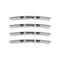 AWE-JEEP-01, 4PCS 3D Wheel hub Stickers Decorative Stickers, Aluminum Alloy Material for All JEEP Models Accessories
