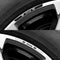 AWE-JEEP-01, 4PCS 3D Wheel hub Stickers Decorative Stickers, Aluminum Alloy Material for All JEEP Models Accessories