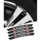 AWE-KIA-01, 4PCS 3D Wheel Hub Stickers Decorative Stickers, Aluminum Alloy Material for All KIA Models Accessories