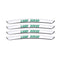AWE-LANDROVER-01, 4PCS 3D Wheel hub Stickers Decorative Stickers, Aluminum Alloy Material for All LANDROVER Models Accessories