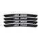 AWE-LANDROVER-01, 4PCS 3D Wheel hub Stickers Decorative Stickers, Aluminum Alloy Material for All LANDROVER Models Accessories