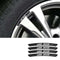 AWE-LANDROVER-01, 4PCS 3D Wheel hub Stickers Decorative Stickers, Aluminum Alloy Material for All LANDROVER Models Accessories