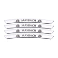 AWE-MAYBACH-01, 4PCS 3D Wheel Hub Stickers Decorative Stickers, Aluminum Alloy Material For All MAYBACH Models Accessories