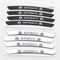 AWE-MAYBACH-01, 4PCS 3D Wheel Hub Stickers Decorative Stickers, Aluminum Alloy Material For All MAYBACH Models Accessories