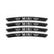 AWE-MINI-01, 4PCS 3D Wheel hub Stickers Decorative Stickers, Aluminum Alloy Material for All MINI Models Accessories