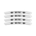 AWE-MINI-01, 4PCS 3D Wheel hub Stickers Decorative Stickers, Aluminum Alloy Material for All MINI Models Accessories