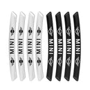 AWE-MINI-01, 4PCS 3D Wheel hub Stickers Decorative Stickers, Aluminum Alloy Material for All MINI Models Accessories