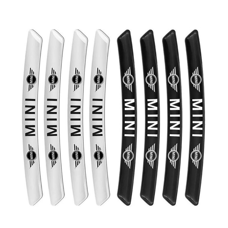 AWE-MINI-01, 4PCS 3D Wheel hub Stickers Decorative Stickers, Aluminum Alloy Material for All MINI Models Accessories