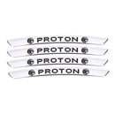 AWE-PROTON-01, 4PCS 3D Wheel Hub Stickers Decorative Stickers, Aluminum Alloy Material For All PROTON Models Accessories