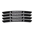 AWE-RENAULT-01, 4PCS 3D Wheel Hub Stickers Decorative Stickers, Aluminum Alloy Material for All RENAULT Models Accessories