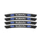 AWE-SUBARU-01, 4PCS 3D Wheel Hub Stickers Decorative Stickers, Aluminum Alloy Material for All SUBARU Models Accessories