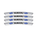 AWE-SUBARU-01, 4PCS 3D Wheel Hub Stickers Decorative Stickers, Aluminum Alloy Material for All SUBARU Models Accessories