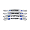 AWE-SUBARU-01, 4PCS 3D Wheel Hub Stickers Decorative Stickers, Aluminum Alloy Material for All SUBARU Models Accessories