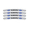 AWE-SUBARU-01, 4PCS 3D Wheel Hub Stickers Decorative Stickers, Aluminum Alloy Material for All SUBARU Models Accessories