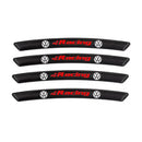 AWE-VW-01, 4PCS 3D Wheel Hub Stickers Decorative Stickers, Aluminum Alloy Material for All VW Models Accessories