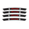 AWE-VW-01, 4PCS 3D Wheel Hub Stickers Decorative Stickers, Aluminum Alloy Material for All VW Models Accessories