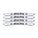 AWE-VW-01, 4PCS 3D Wheel Hub Stickers Decorative Stickers, Aluminum Alloy Material for All VW Models Accessories