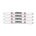 AWE-YAMAHA-01, 4PCS 3D Wheel Hub Stickers Decorative Stickers, Aluminum Alloy Material For All YAMAHA Models Accessories