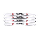 AWE-YAMAHA-01, 4PCS 3D Wheel Hub Stickers Decorative Stickers, Aluminum Alloy Material For All YAMAHA Models Accessories