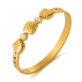 BA-GH1135, Elegant Stainless Steel Bangle Bracelet – Women’s Jewelry