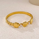 BA-GH1135, Elegant Stainless Steel Bangle Bracelet – Women’s Jewelry