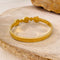 BA-GH1135, Elegant Stainless Steel Bangle Bracelet – Women’s Jewelry