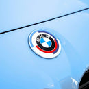 BM-82-2H, Ø82mm Badge Emblem Compatible with BMW 2-Hole Fitment / Aftermarket,Non-OEM Replacement