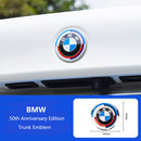 BM-74-2P, Ø74mm Badge Emblem Compatible with BMW 2-Pin Fitment / Aftermarket,Non-OEM Replacement
