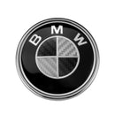 BM-95-3P, Ø95mm Badge Emblem Compatible with BMW 3-Pin Fitment / Aftermarket,Non-OEM Replacement