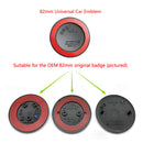 BM-82-UNS, Ø82mm Universal BMW Emblem Badge (Aftermarket,Non-OEM Replacement) | Adhesive
