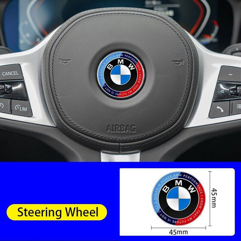 BMW-45, BMW Ø45mm Steering Wheel Emblem