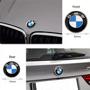BM-82-UNS, Ø82mm Universal BMW Emblem Badge (Aftermarket,Non-OEM Replacement) | Adhesive