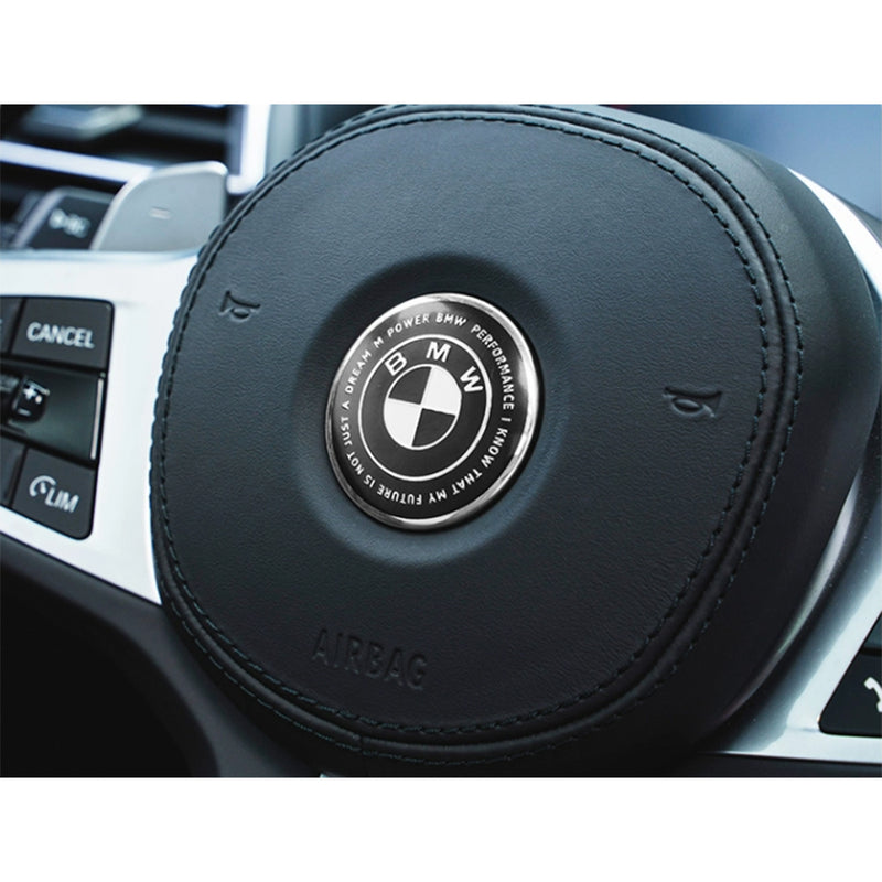 BMW-WB-46, BMW Black Edition Steering Wheel Emblem