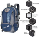 BP-820, 50L Large Capacity Outdoor Hiking Backpack – Travel, Camping & Sports Bag-imix home