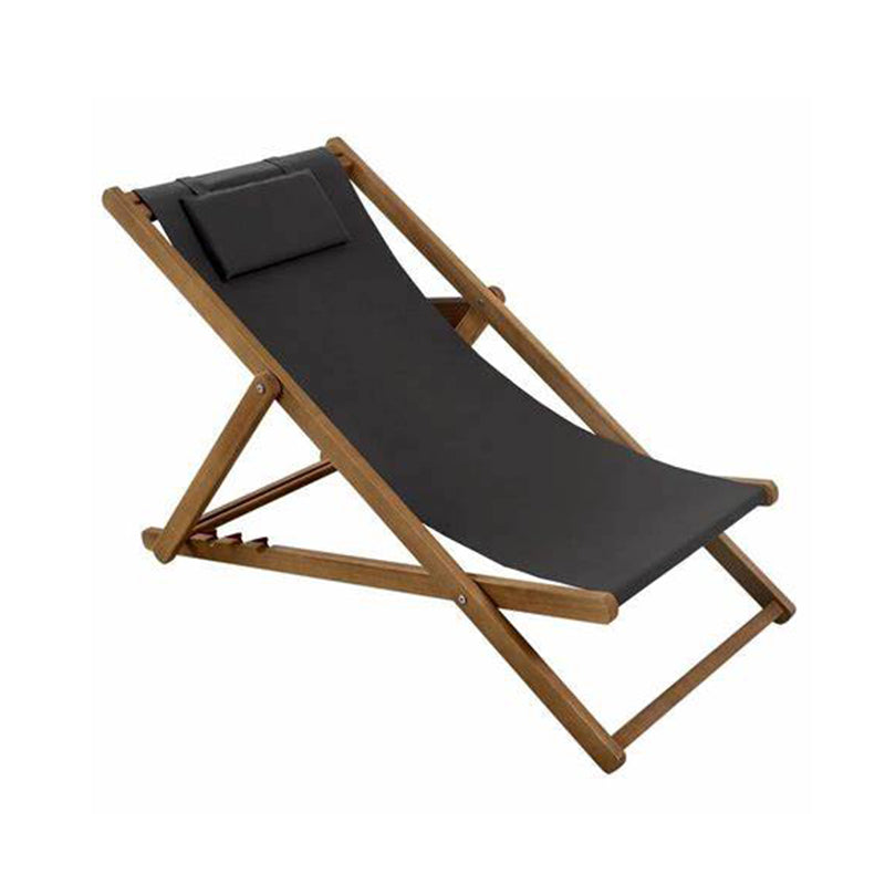 BSL-001, Natural Wood Beach Sun Lounger