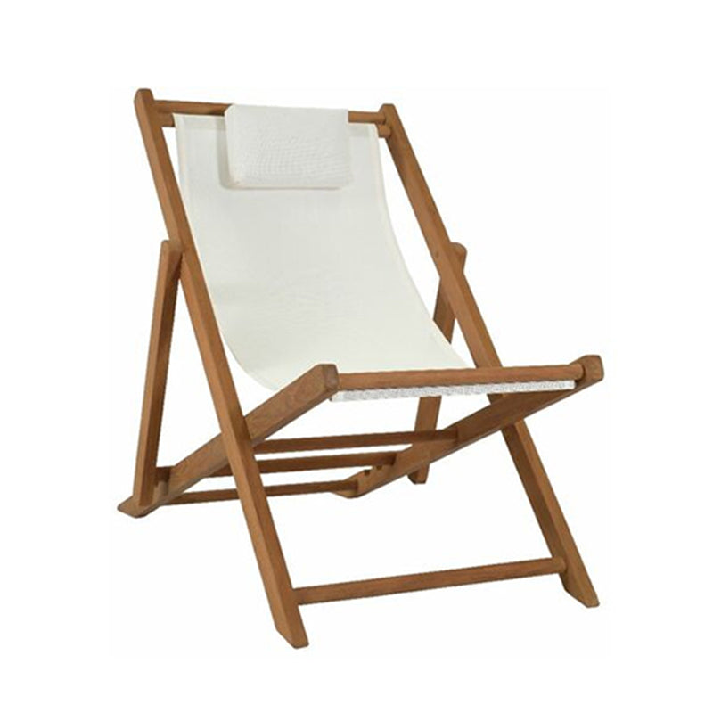 BSL-001, Natural Wood Beach Sun Lounger