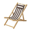 BSL-001, Natural Wood Beach Sun Lounger