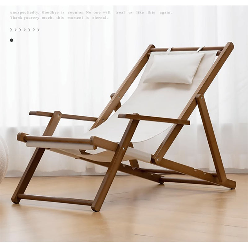 BSL-002,ECO Bamboo-Wood Beach Sun Lounger