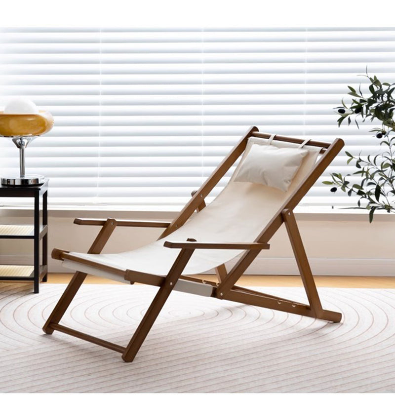 BSL-002,ECO Bamboo-Wood Beach Sun Lounger