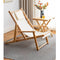 BSL-002,ECO Bamboo-Wood Beach Sun Lounger