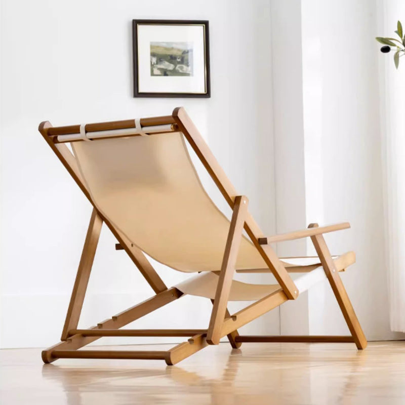 BSL-002,ECO Bamboo-Wood Beach Sun Lounger