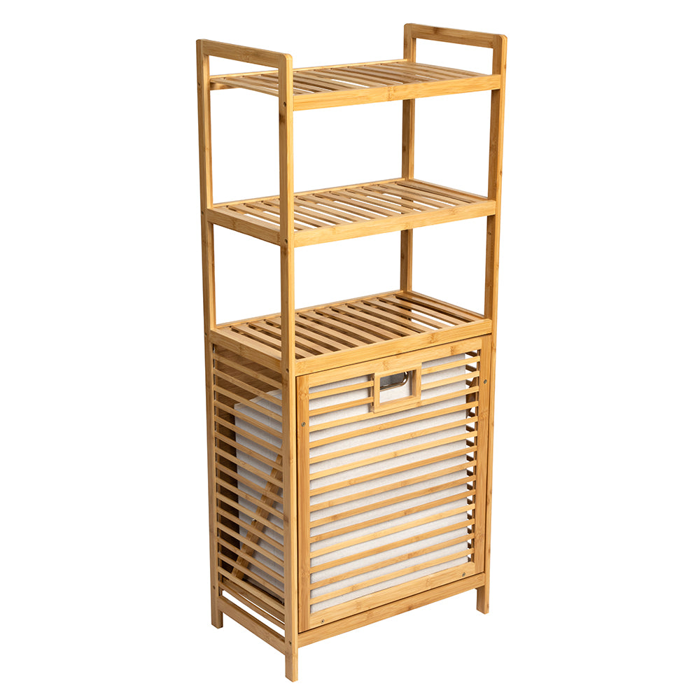 BSR-001, Bamboo Modern Bathroom Storage Rack – imixhome