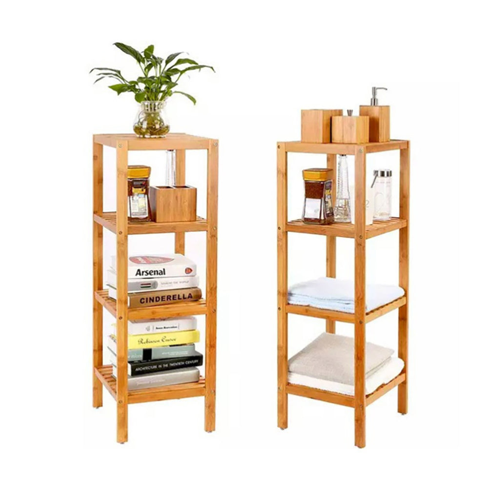 BSR-002, Bamboo Modern Bathroom Storage Rack – imixhome