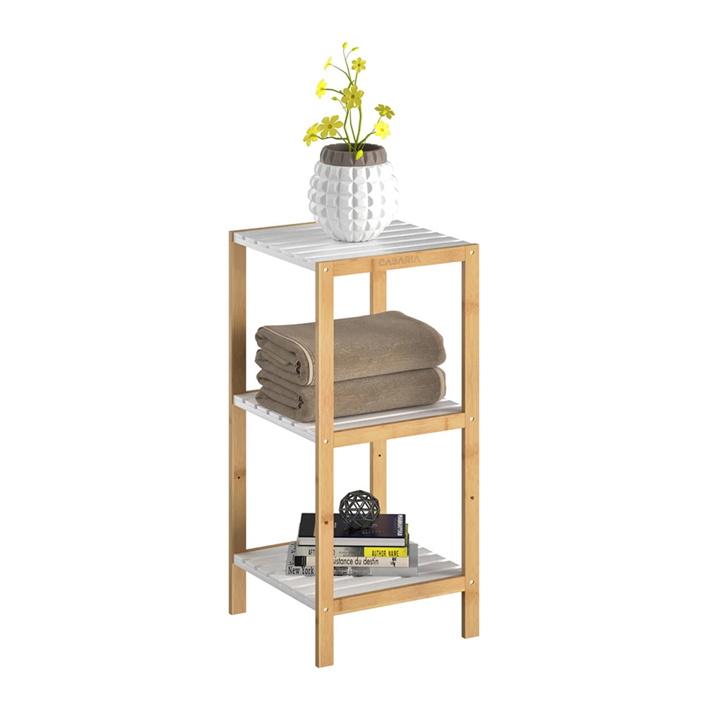 BSR-003, Bamboo Modern Bathroom Storage Rack – imixhome