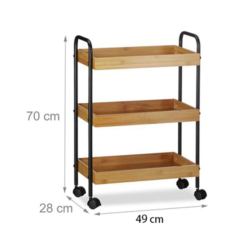 BSR-005, Bamboo Modern Storage Cart